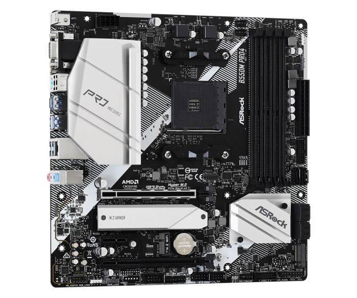 Материнська плата ASRock B550M Pro4 Socket AM4