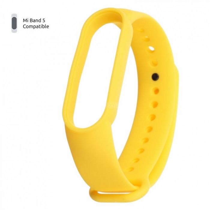 Ремінець Armorstandart для браслета Xiaomi Mi Band 5/Mi Band 6 Yellow (ARM57007)