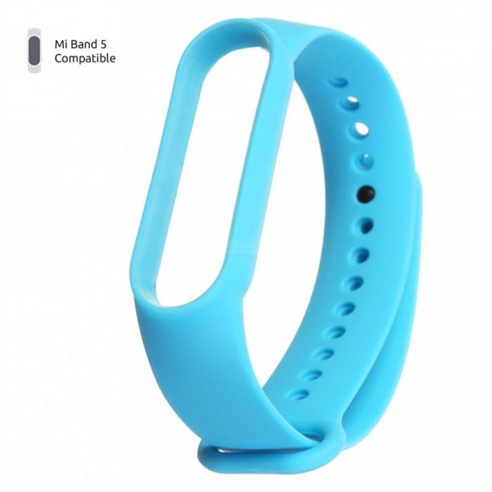 Ремінець Armorstandart для браслета Xiaomi Mi Band 5/Mi Band 6 Light Blue (ARM56987)