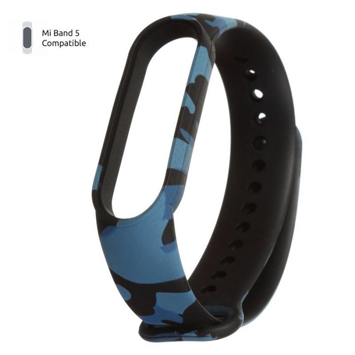 Ремінець Armorstandart для браслета Xiaomi Mi Band 5/Mi Band 6 Khaki Blue (ARM57016)