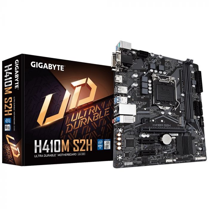 Материнська плата Gigabyte H410M S2H Socket 1200