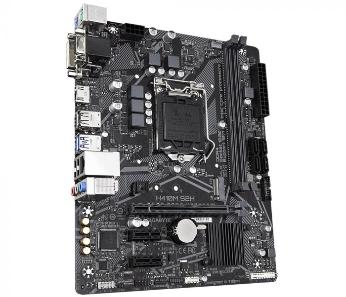 Материнська плата Gigabyte H410M S2H Socket 1200