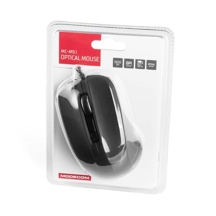 Мишка Modecom MC-M9.1 (M-MC-00M9.1-100) Black USB