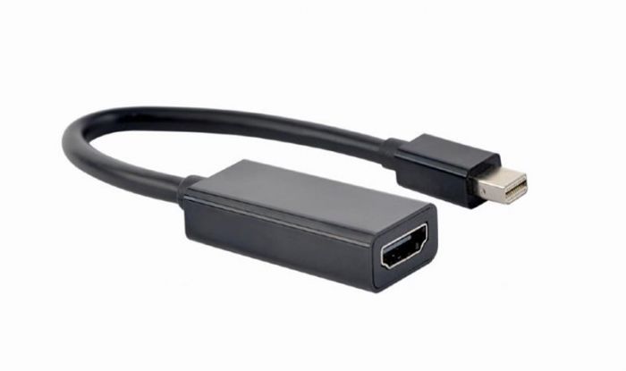 Адаптер Cablexpert (A-mDPM-HDMIF4K-01) MiniDisplayPort-HDMI, чорний