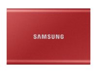 Накопичувач зовнішній SSD 2.5" USB  500GB Samsung T7 Red (MU-PC500R/WW)
