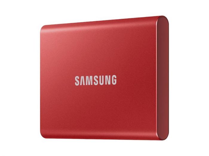 Накопичувач зовнішній SSD 2.5" USB  500GB Samsung T7 Red (MU-PC500R/WW)