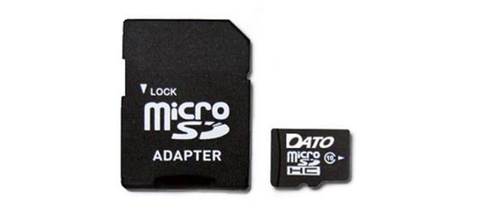 Карта пам`ятi MicroSDHC 32GB UHS-I Class 10 Dato + SD-adapter (DTTF032GUIC10)