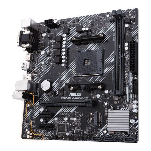 Материнська плата Asus Prime A520M-E Socket AM4