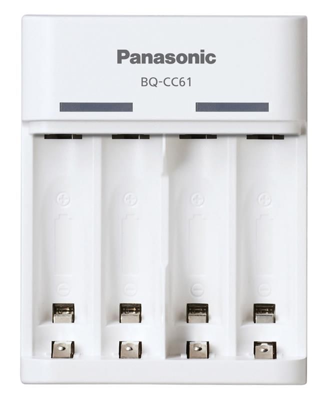 Зарядний пристрій Panasonic Basic Charger (BQ-CC61E)
