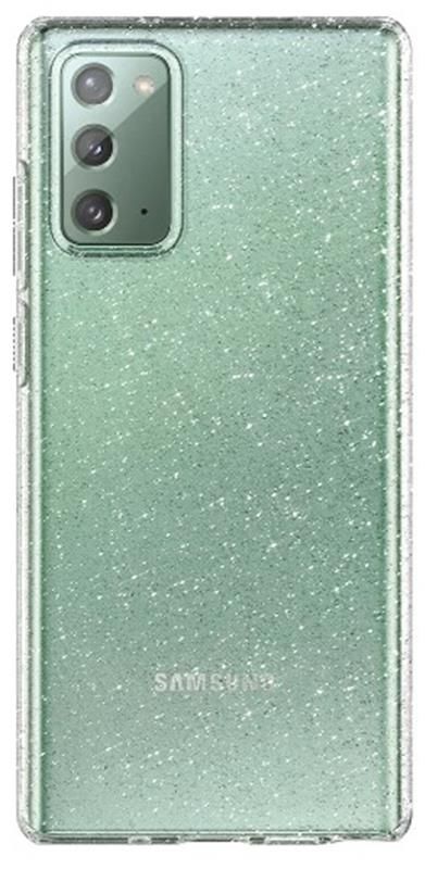 Чохол-накладка Spigen Liquid Crystal Glitter для Samsung Galaxy Note20 SM-N980 Crystal Quartz (ACS01416)