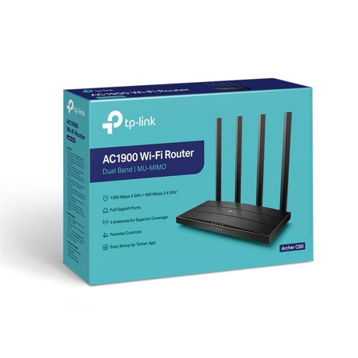 Бездротовий маршрутизатор TP-Link ARCHER C80