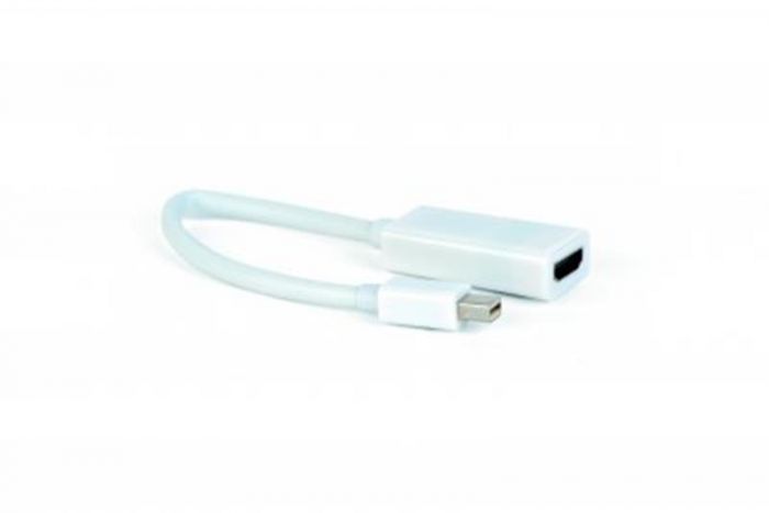 Адаптер Cablexpert (A-mDPM-HDMIF-02-W) MiniDisplayPort-HDMI, 0.15м