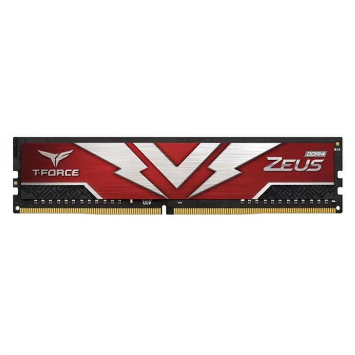 Модуль пам`яті DDR4 8GB/2666 Team T-Force Zeus Red (TTZD48G2666HC1901)