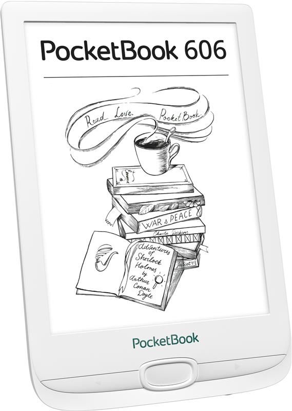 Електронна книга PocketBook 606 White (PB606-D-CIS)