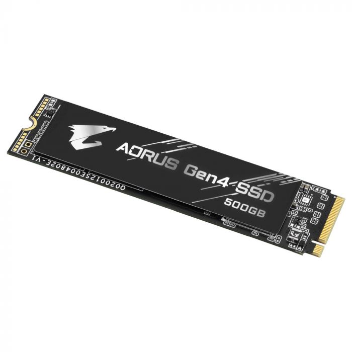 Накопичувач SSD  500GB Gigabyte Aorus M.2 2280 PCIe NVMe 4.0 x4 3D TLC (GP-AG4500G)