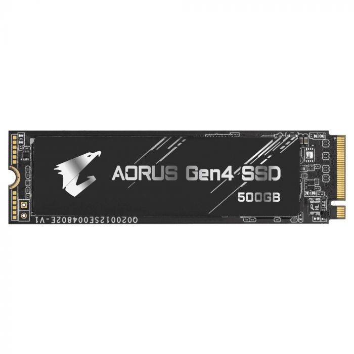 Накопичувач SSD  500GB Gigabyte Aorus M.2 2280 PCIe NVMe 4.0 x4 3D TLC (GP-AG4500G)