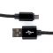 Кабель Dengos USB-microUSB 1м Black (NTK-M-MT-BLACK)