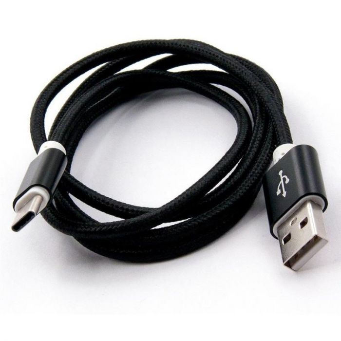 Кабель Dengos USB-USB Type-C 1.5м Black (NTK-TC-DL-BLACK)