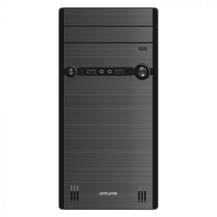 Корпус 1stPlayer M5-500PLS 12см Black 2хUSB3.0