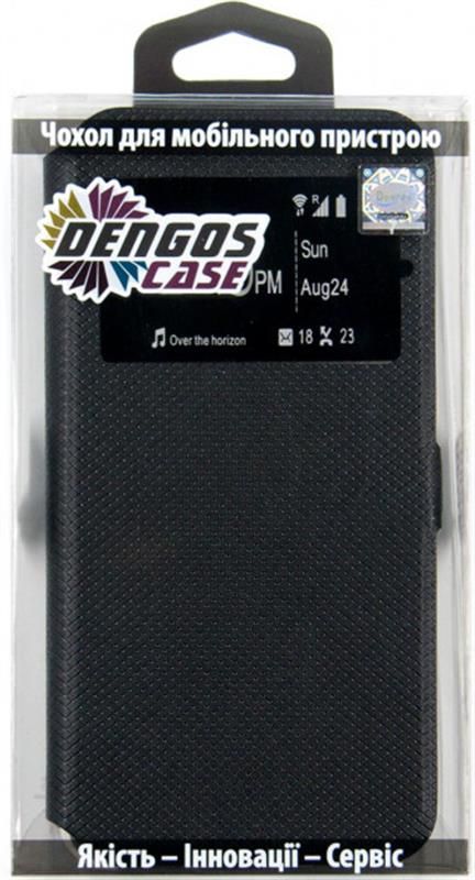 Чохол-книжка Dengos Flipp-Book Call ID для Xiaomi Redmi 9 Black (DG-SL-BK-266)