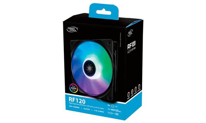 Вентилятор DeepCool RF 120-3 IN 1