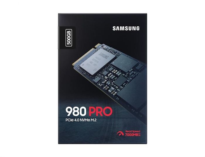 Накопичувач SSD  500GB Samsung 980 PRO M.2 PCIe 4.0 x4 NVMe V-NAND MLC (MZ-V8P500BW)