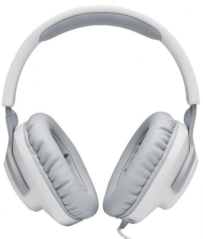 Гарнiтура JBL Quantum 100 White (JBLQUANTUM100WHT)