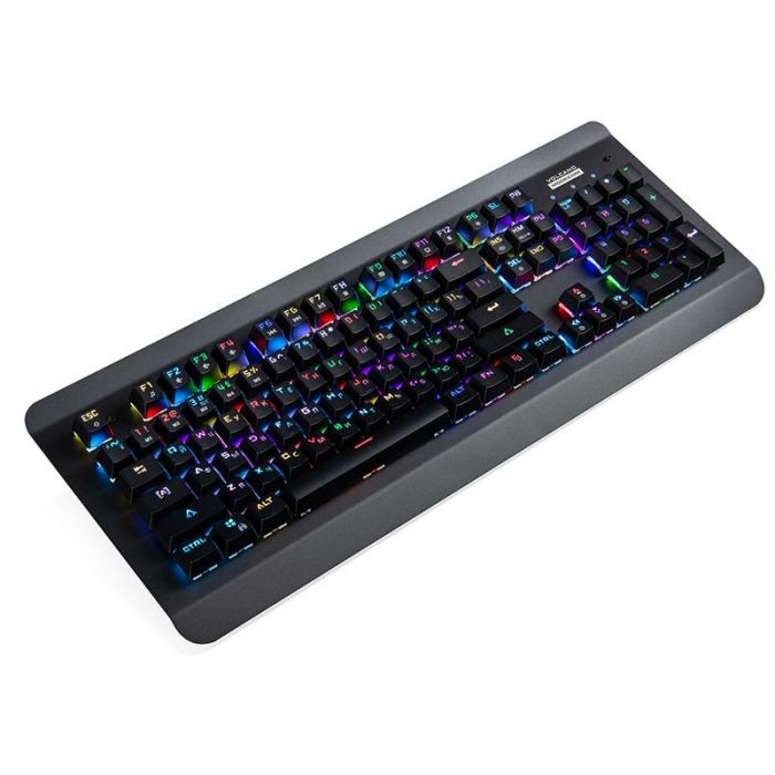 Клавіатура Modecom Volcano Hammer 2 RGB Removable Blue Switch (K-MC-HAMMER2-U-BLUE-RGB-R) Black USB