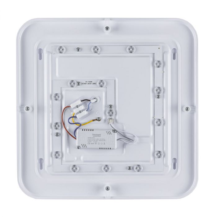 QUATRO зоряне небо 24W 330*330*60мм 4000К 2100Lm без пульта