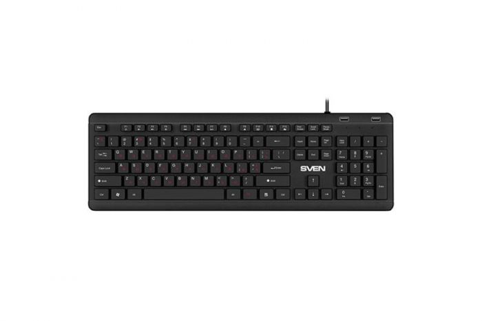 Клавіатура Sven KB-E5700H Ukr Black USB