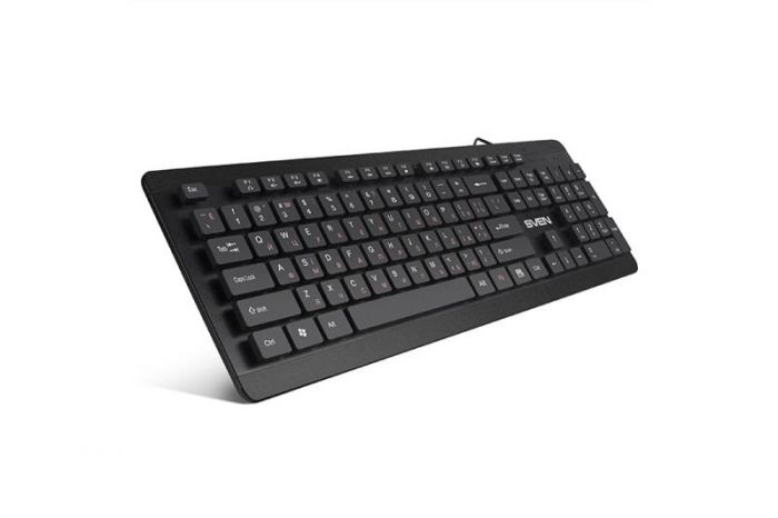 Клавіатура Sven KB-E5700H Ukr Black USB