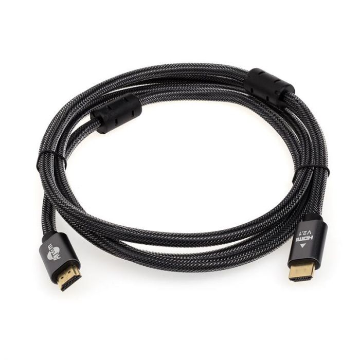 Кабель Atcom (AT23783) Premium HDMI-HDMI ver 2.1, 4К, 3м, Black, пакет