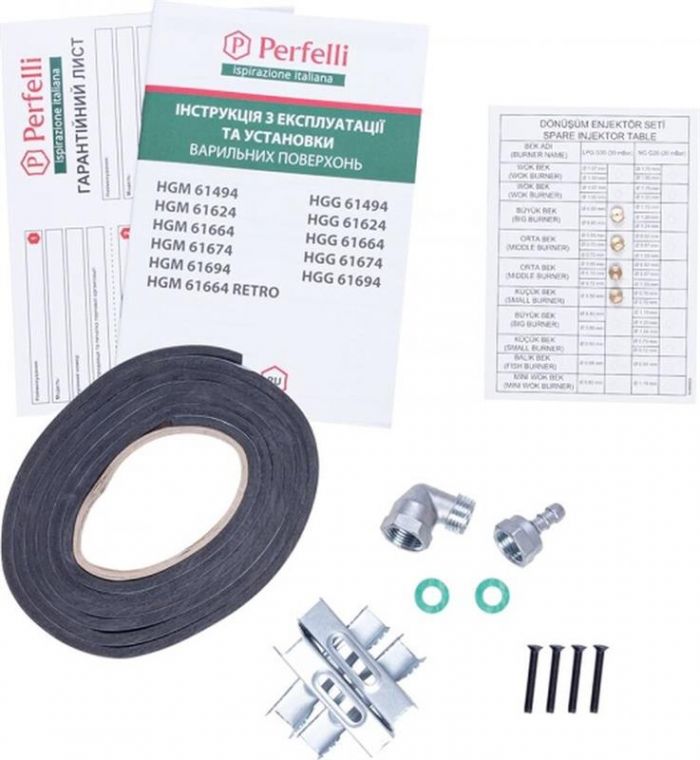 Варильна поверхня Perfelli HGM 61494 BL