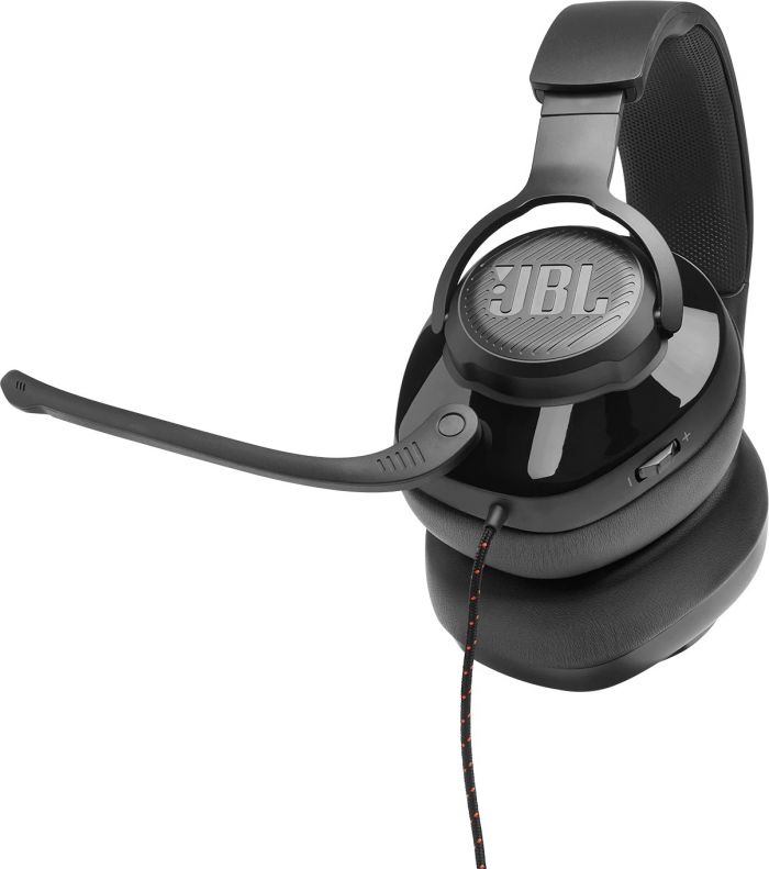 Гарнiтура JBL Quantum 200 Black (JBLQUANTUM200BLK)