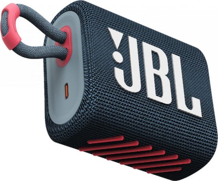 Акустична система JBL GO 3 Blue Pink (JBLGO3BLUP)