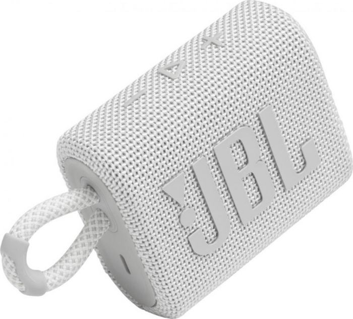 Акустична система JBL GO 3 White (JBLGO3WHT)