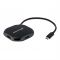 Концентратор Grand-X Travel Type-C 4хUSB3.1 Black (GH-417)