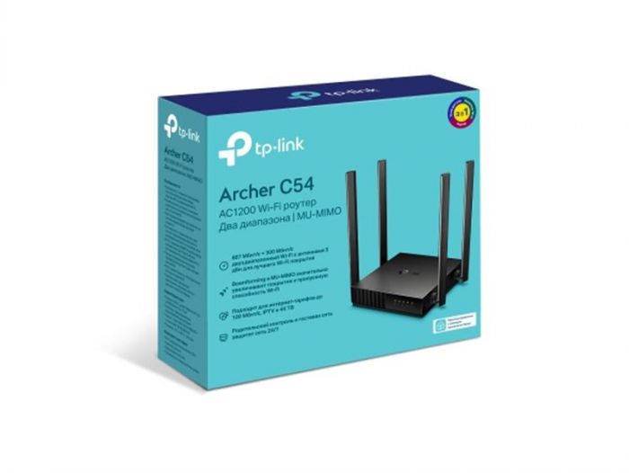 Бездротовий маршрутизатор TP-Link ARCHER C54