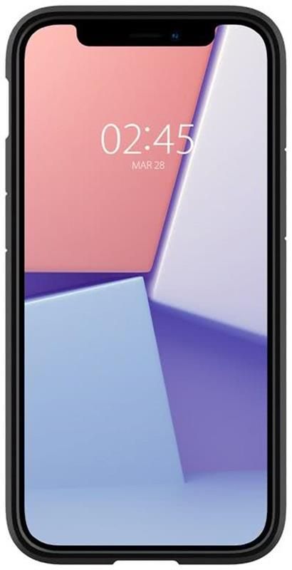 Чохол-накладка Spigen Crystal Hybrid для Apple iPhone 12 Mini Matte Black (ACS01543)