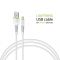 Кабель Intaleo CBFLEXL0 USB - Lightning (M/M), 0.2 м, White (1283126487439)