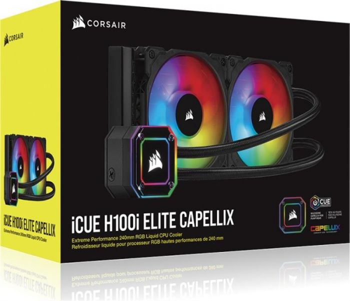 Система водяного охолодження Corsair iCUE H100i Elite Capellix RGB (CW-9060046-WW)