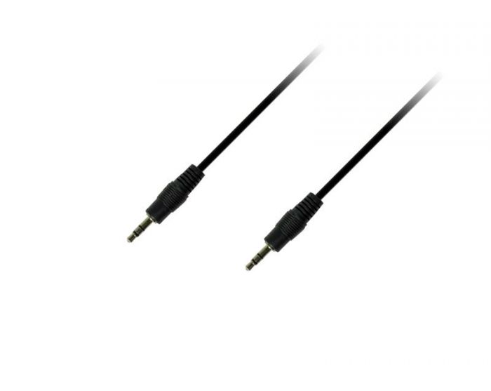 Кабель Piko (1283126473876) AUX 3.5mm M-3.5mm M, 1.2м Black