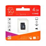 Карта пам`ятi MicroSDHC 4GB Class 4 T&G (TG-4GBSDCL4-00)