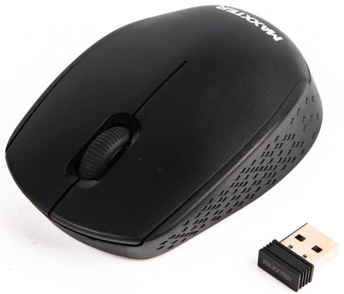 Мишка бездротова Maxxter Mr-420 Black USB