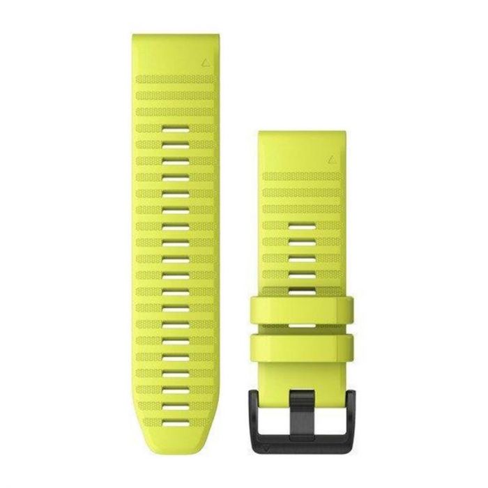 Ремінець Garmin QuickFit 26mm для Garmin Fenix 6X Amp Yellow Silicone (010-12864-04)