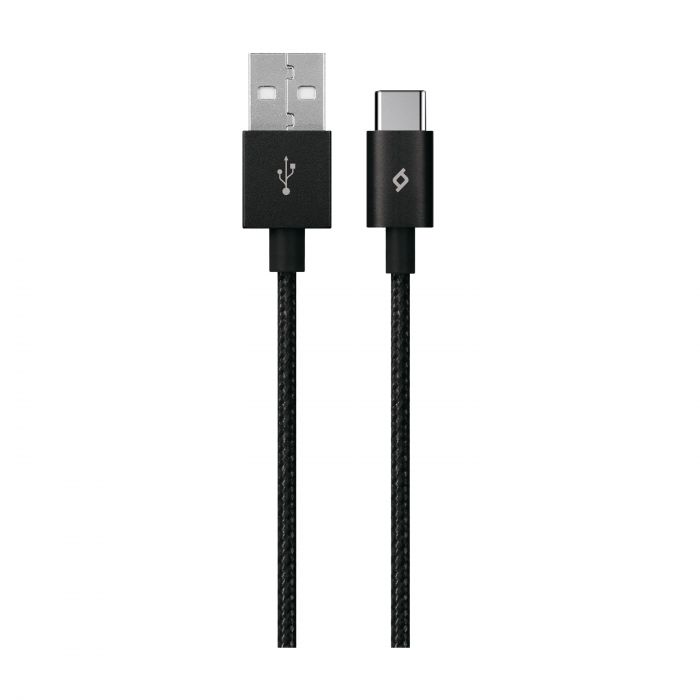 Кабель Ttec (2DK18S) USB - Type-C, AlumiCable, 1.2м, Black