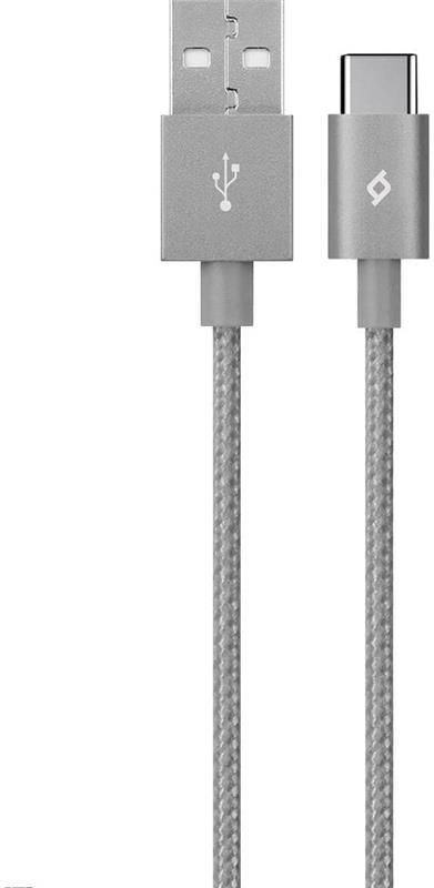 Кабель Ttec (2DK18UG) USB - Type-C, AlumiCable, 1.2м, Space Gray
