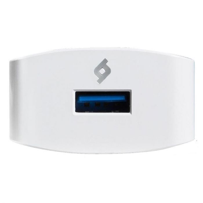 Мережевий зарядний пристрій Ttec SpeedCharger QC 3.0 USB 3A 18W White (2SCQC01K)