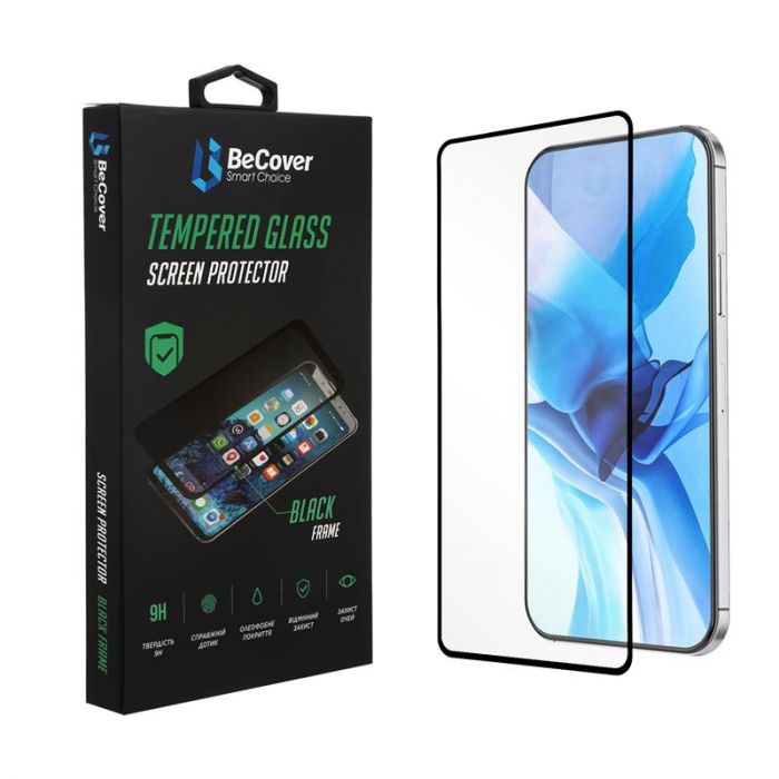 Захисне скло BeCover Premium для Xiaomi Redmi Note 9/10X Black (705462)