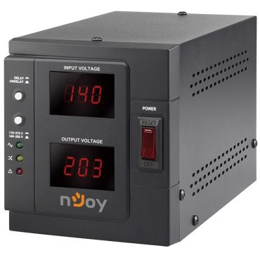 Стабілізатор NJOY Akin 1000 (PWAV-10001AK-AZ01B) AVR, 1 розетка